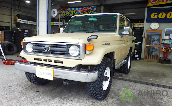 ランクル70におすすめ！ヨコハマタイヤのジオランダーM/Tを装着しま