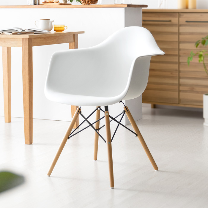 イームズチェア Eames DAW 【ウッド脚/完成品】 | 家具・インテリア
