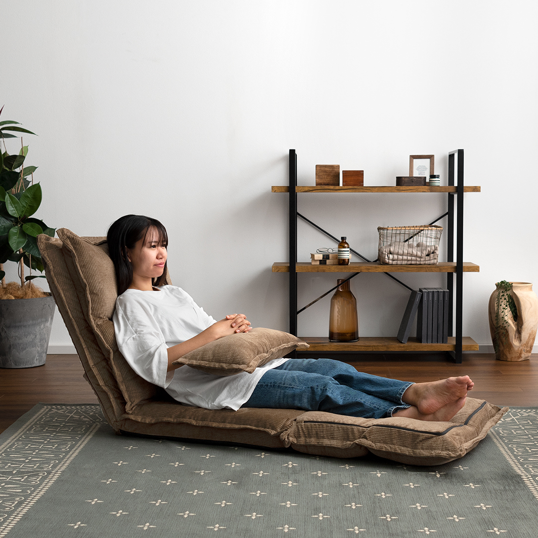 3WAY伸ばせるリクライニング座椅子 FEEL(フィール) | 家具・インテリア