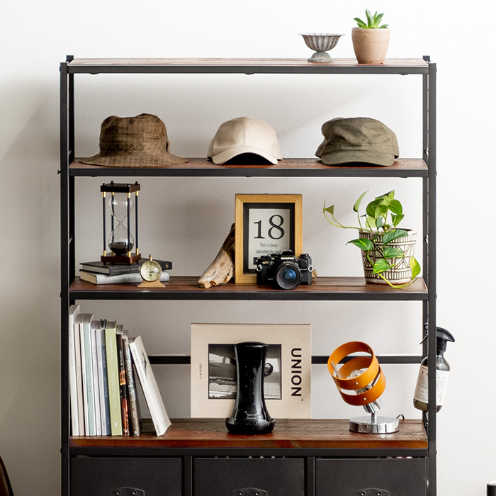 ヴィンテージウッドアイアンチェストラック BILLS(ビルズ) | 家具