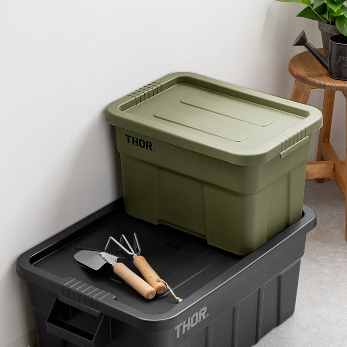 おしゃれ収納ボックス Thor Large Totes With Lid(ソー ラージ トート