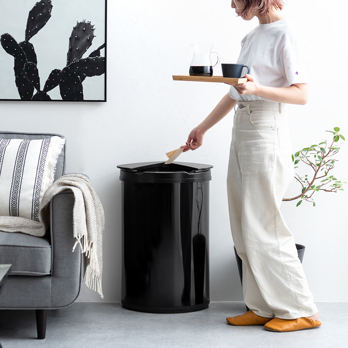 NINE STARS(ナインスター) 自動開閉ダストボックス 47L 横開きタイプ