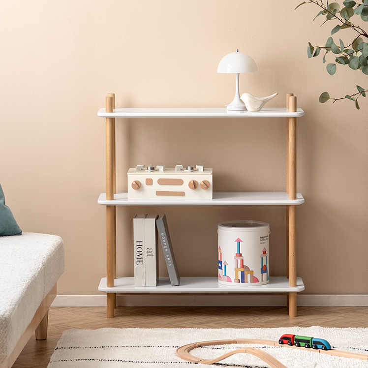 簡単組み立てオープンラック Mielo(ミエロ)3段タイプ | 家具