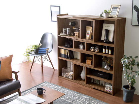 伸縮式ラック SLIDE SHELF 高さ88cmタイプ | 家具・インテリア通販