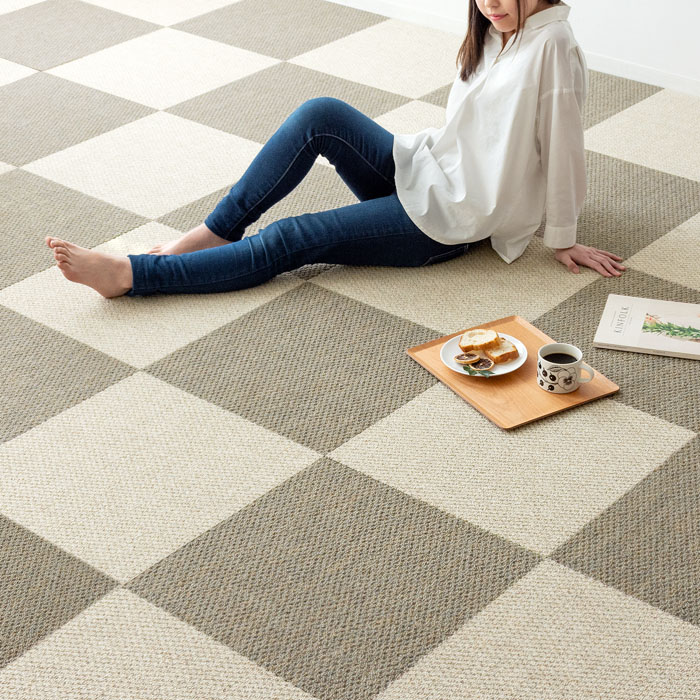 防音タイルカーペット「静床ライト」10枚セット販売(50cm×50cm) | 家具