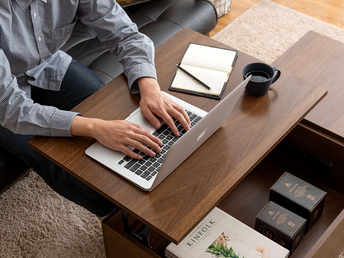 天板昇降テーブル Ridel(リデル) | 家具・インテリア通販 【公式