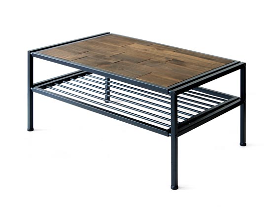 ヴィンテージ ウッド センターテーブル Zigt (ジグト) | 家具