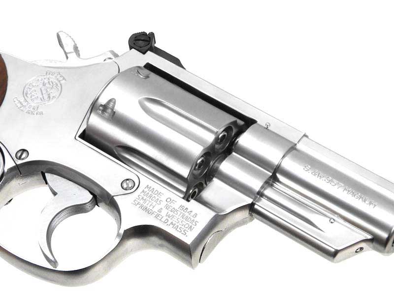 コクサイ] S&W M66 2.5インチ ステンレスシルバー ABS 発火モデルガン