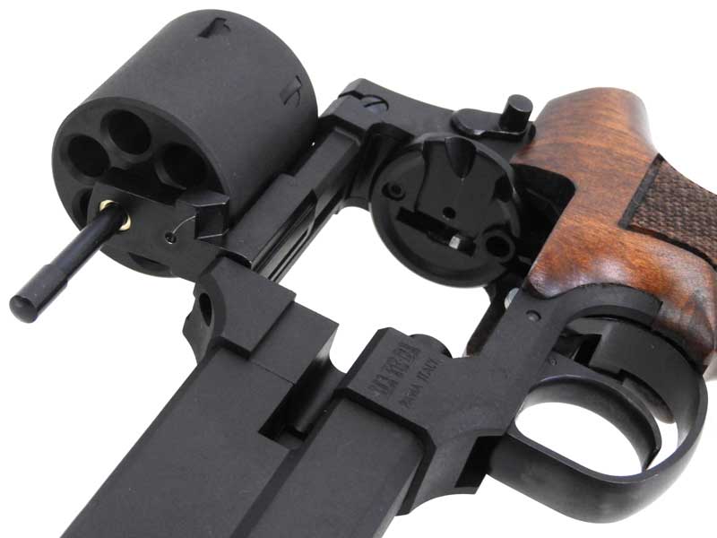 マルシン] マテバ 4インチ Xカート式 ガスリボルバー 木製グリップ