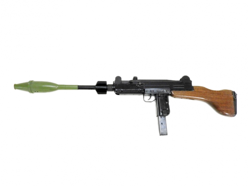 マルシン] ウージー/UZI SMG モデルガン 木製ストック ライフル