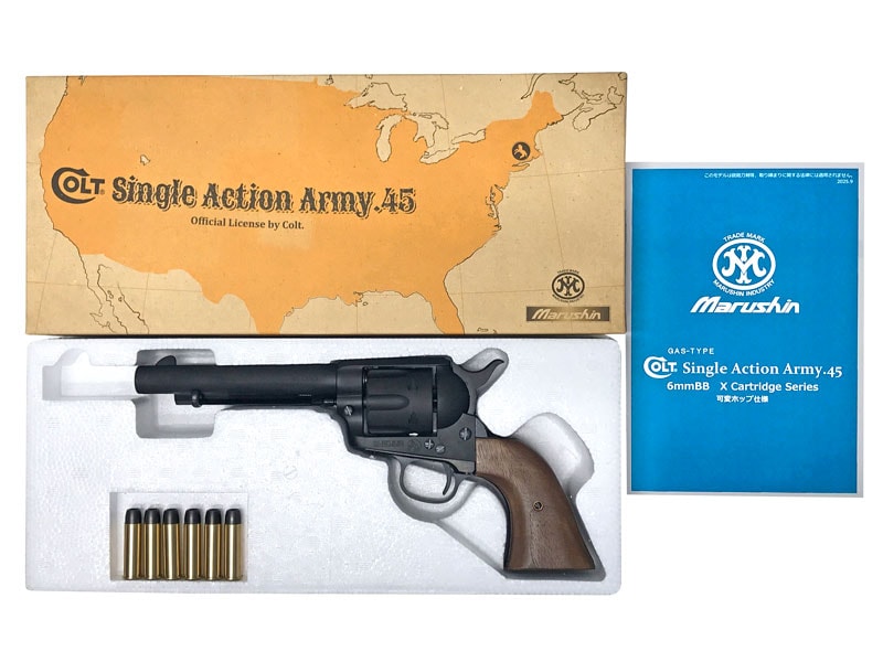 マルシン] コルト SAA 1st Gen. Late アーティラリー 木製グリップ仕様