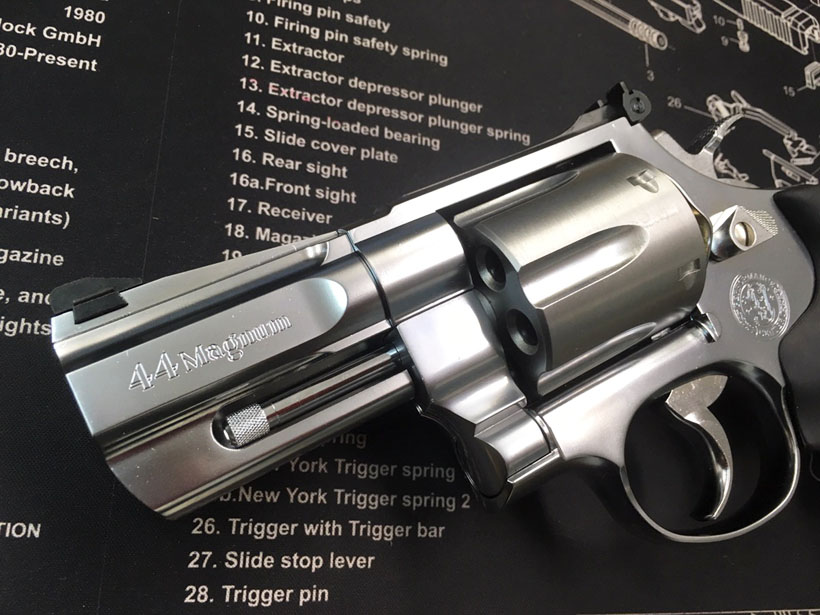 タナカ] S&W M629 パフォーマンスセンター 3インチ フラットサイド