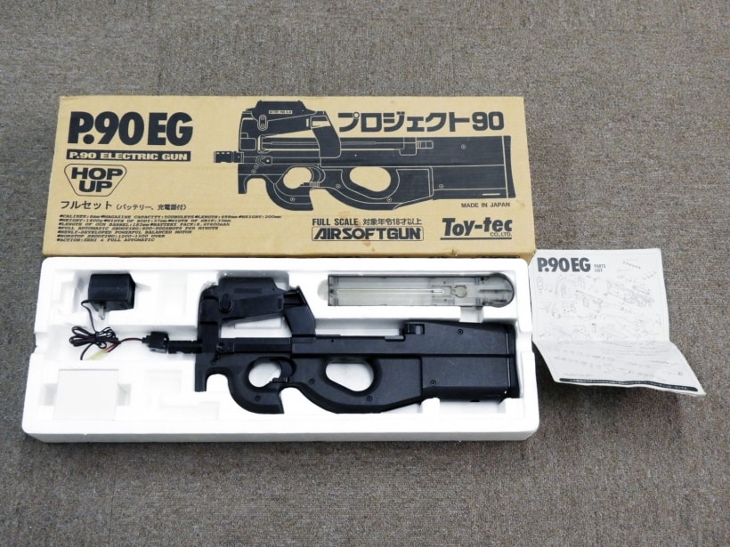 トイテック/TOYTEC] P90 電動マシンガン 動作未確認 (中古)の販売