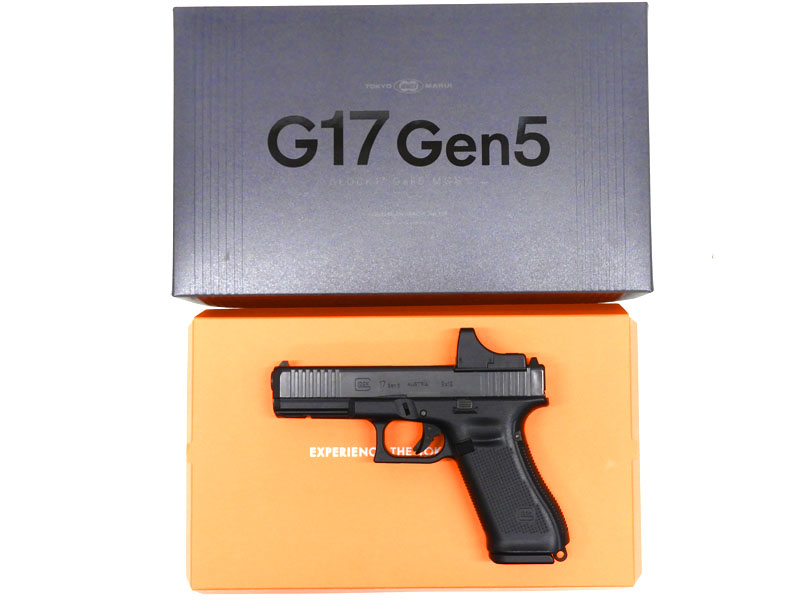 東京マルイ] グロック17 Gen5 MOS ガスブローバック 塗装/ダットサイト
