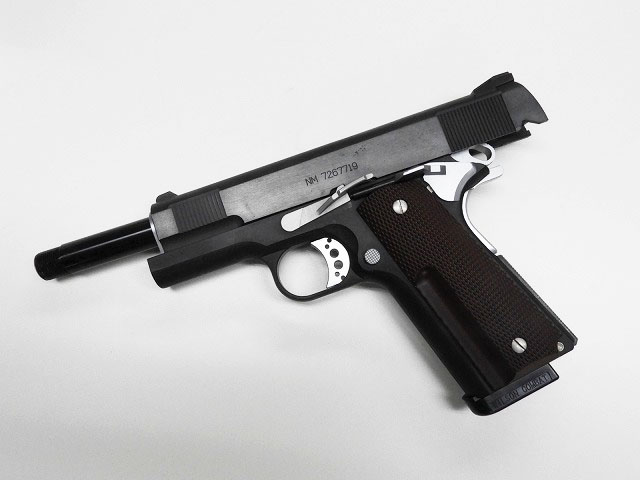 WA] コルト スネークマッチ1911 / カーボンブラックHWVer. クラック有