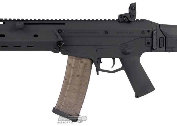 PTS Masada AKM UCR Carbine Airsoft Rifle w/ ACR Lower ( Black )