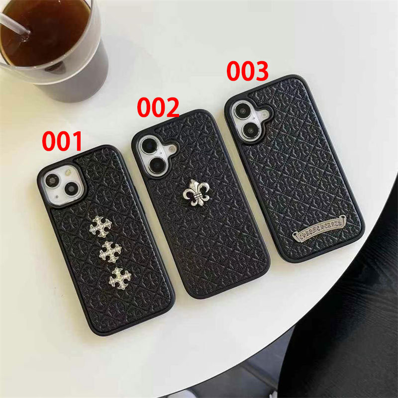 クロムハーツ Chrome Hearts iphone17 14 16 pro 15 plus 16eケース