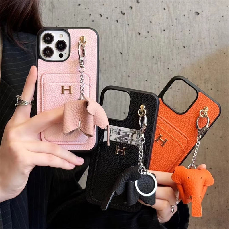 Hermes エルメス人気アイフォン14 17pro max/16 15 proケースiphone15