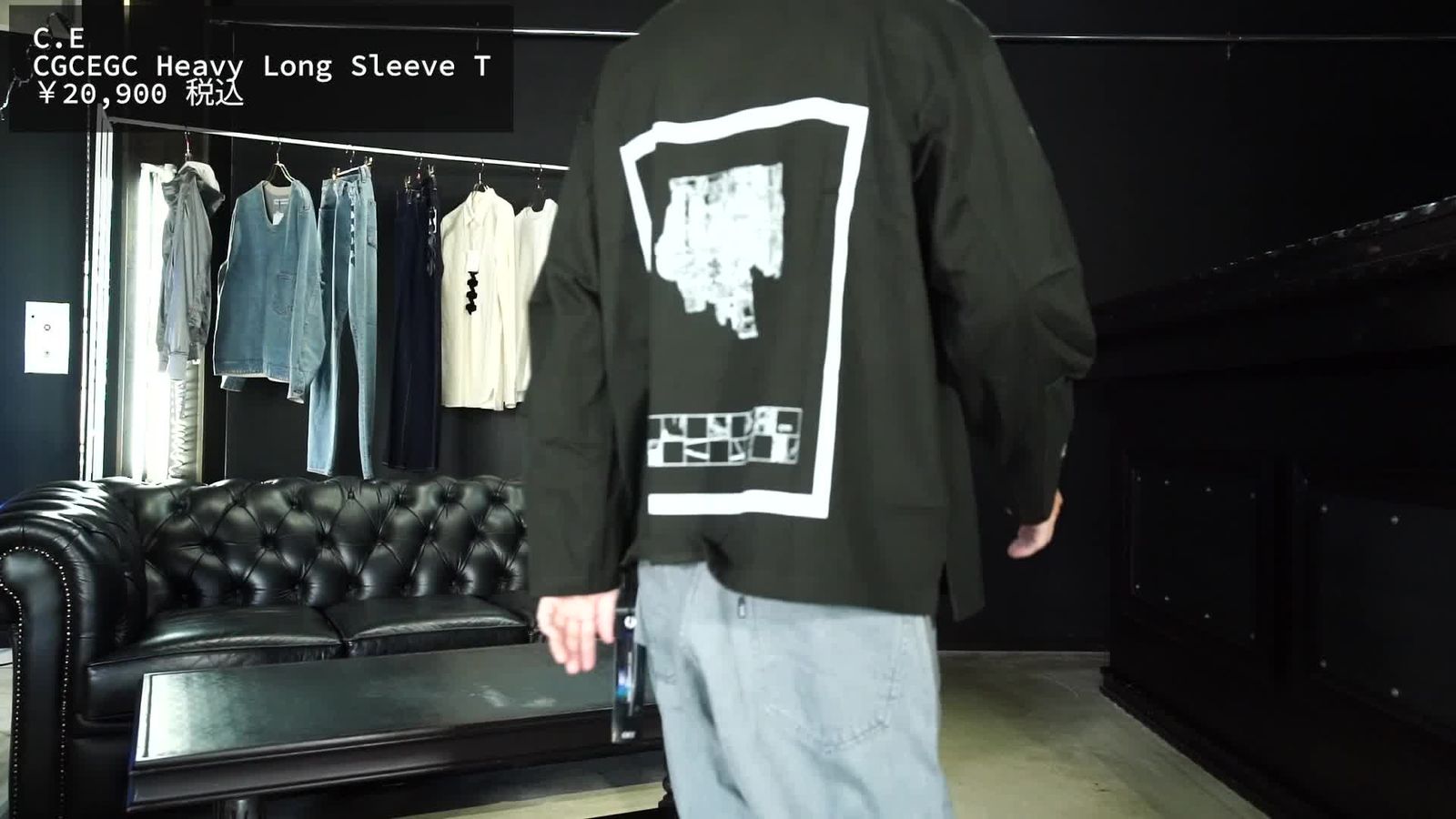 C.E - CGCEGC Heavy Long Sleeve T | ALTERFATE