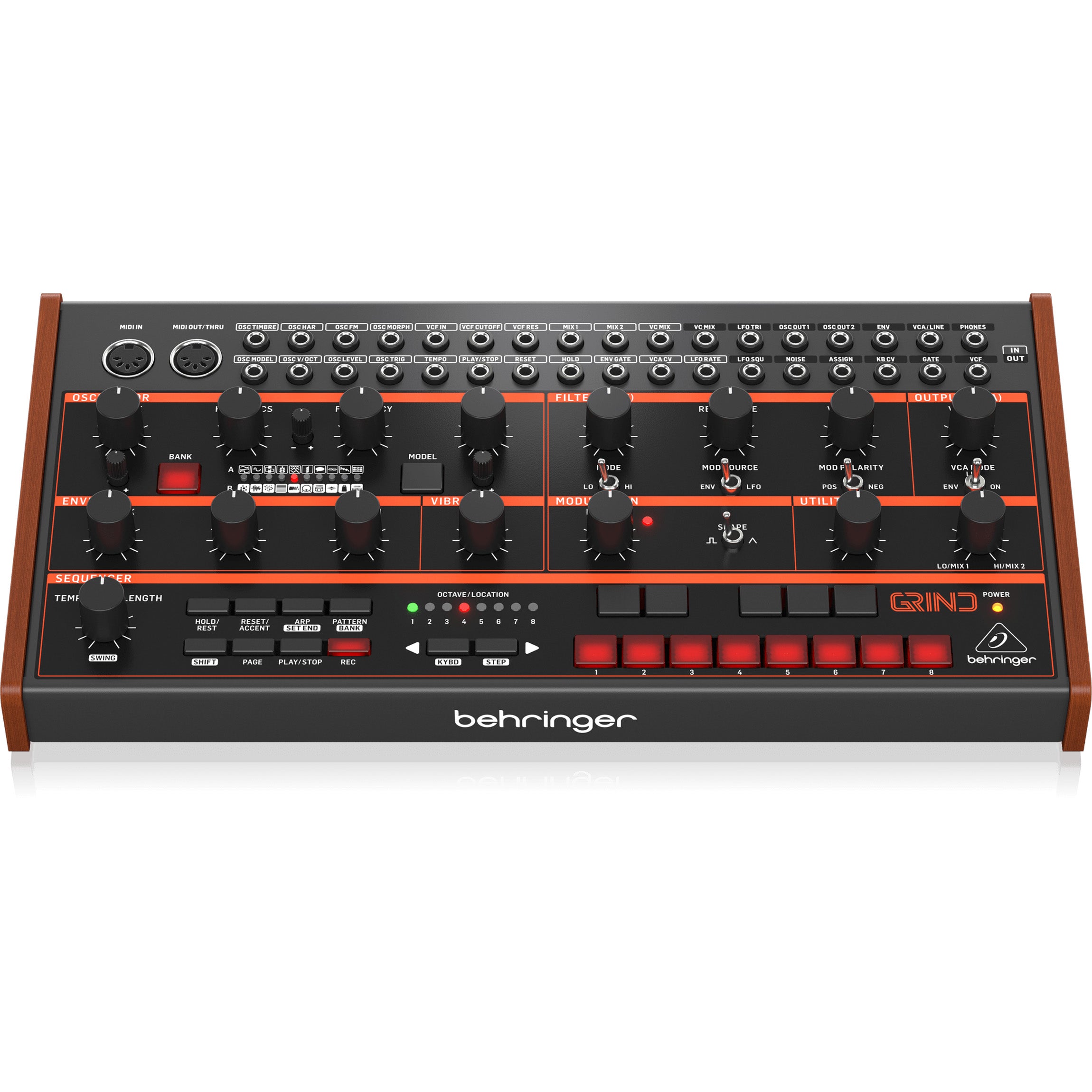 Behringer Grind Hybrid Semi-Modular Synthesizer – Alto Music