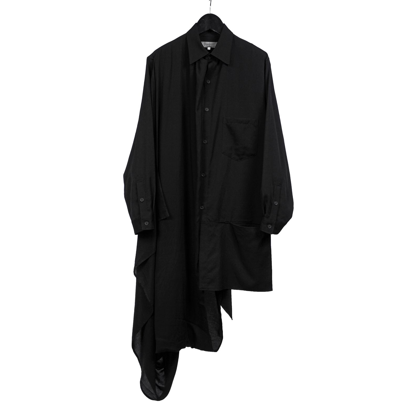 yohji yamamoto - Yohji Yamamoto [HR-B47-880 / ドレープシャツギャバ