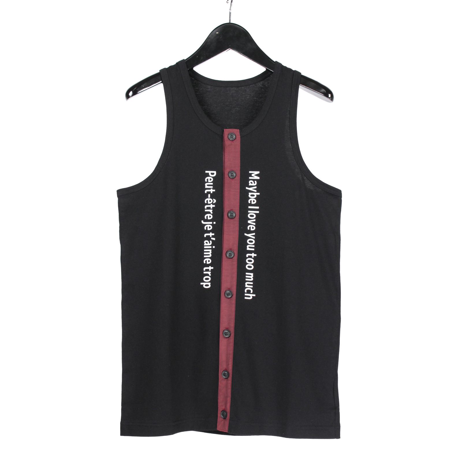 yohji yamamoto - pour homme | 前開きランニングA (メンズ) / タンク