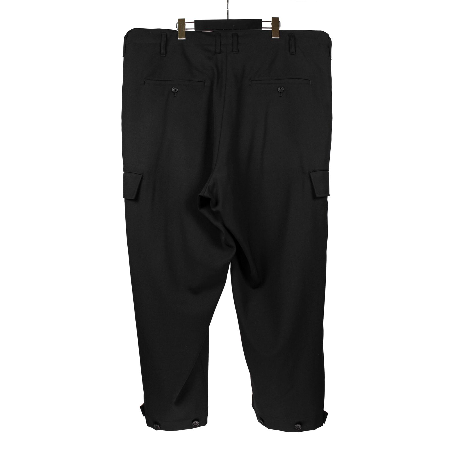 yohji yamamoto - pour homme | タブ付太P (メンズ) / ブラック / HO