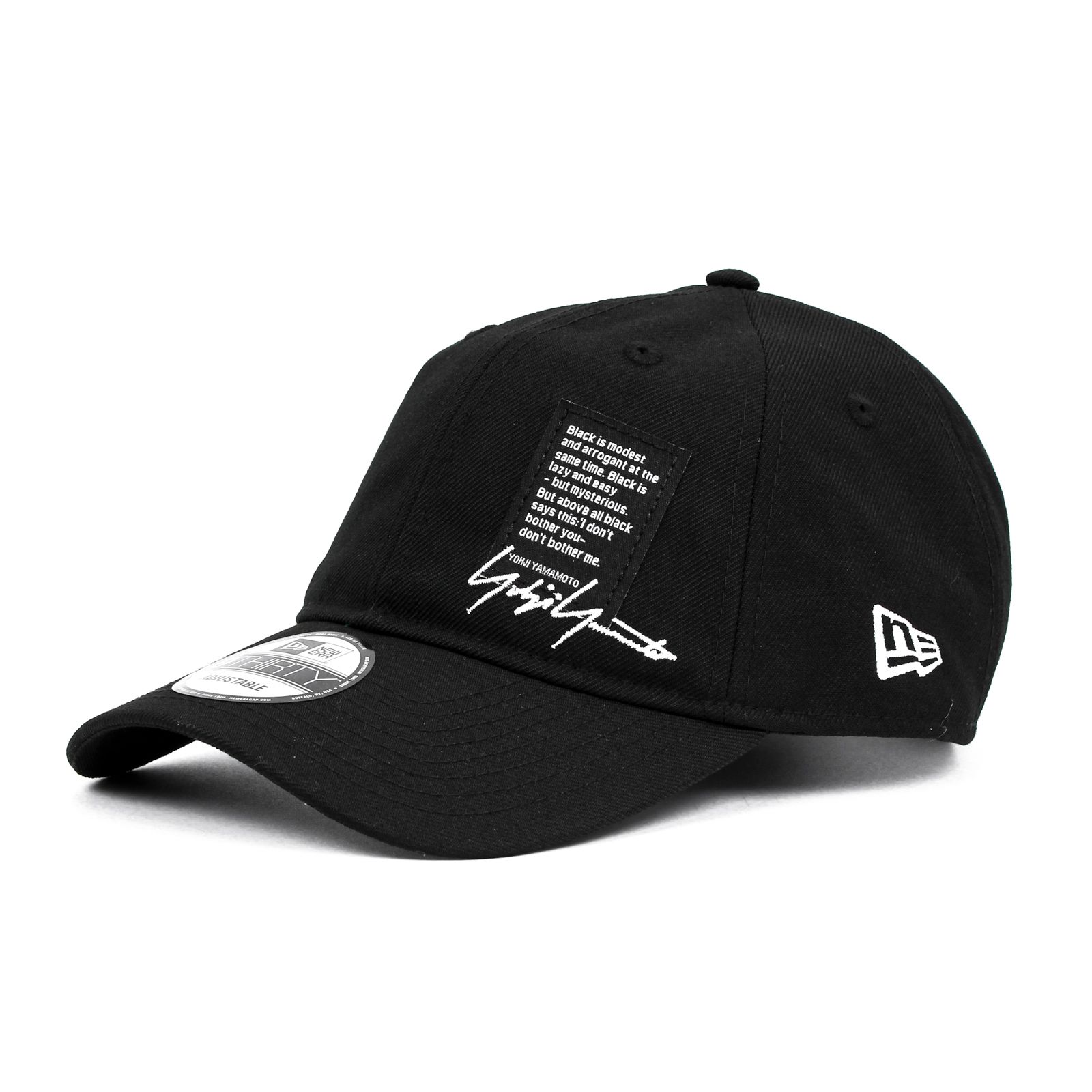 yohji yamamoto - pour homme × NEW ERA 930 YY LABEL LOGO / HE-H81