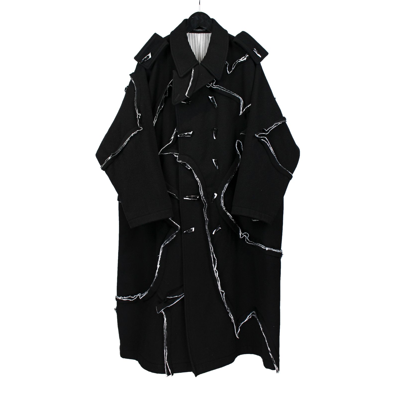 yohji yamamoto - Yohji Yamamoto [HR-C30-121 / つまみ縫いコートB