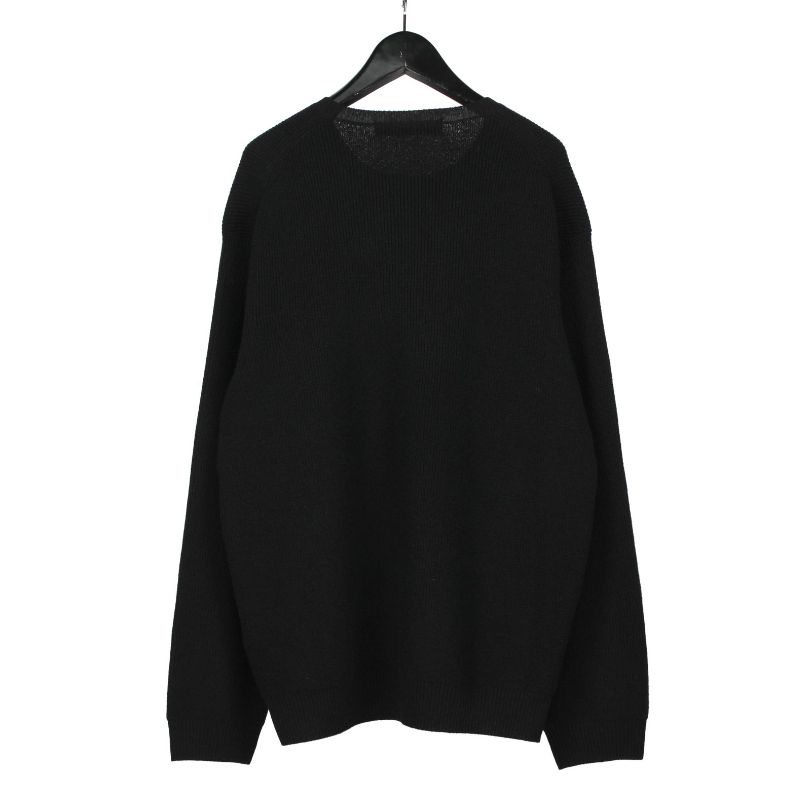yohji yamamoto - Y's for men | BLOCKING KNIT WITH ROUND NECK
