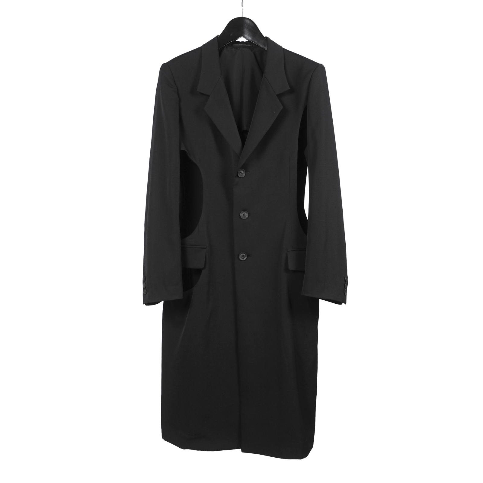 yohji yamamoto - Yohji Yamamoto [HH-J11-100 / 穴あきロングJKT-A