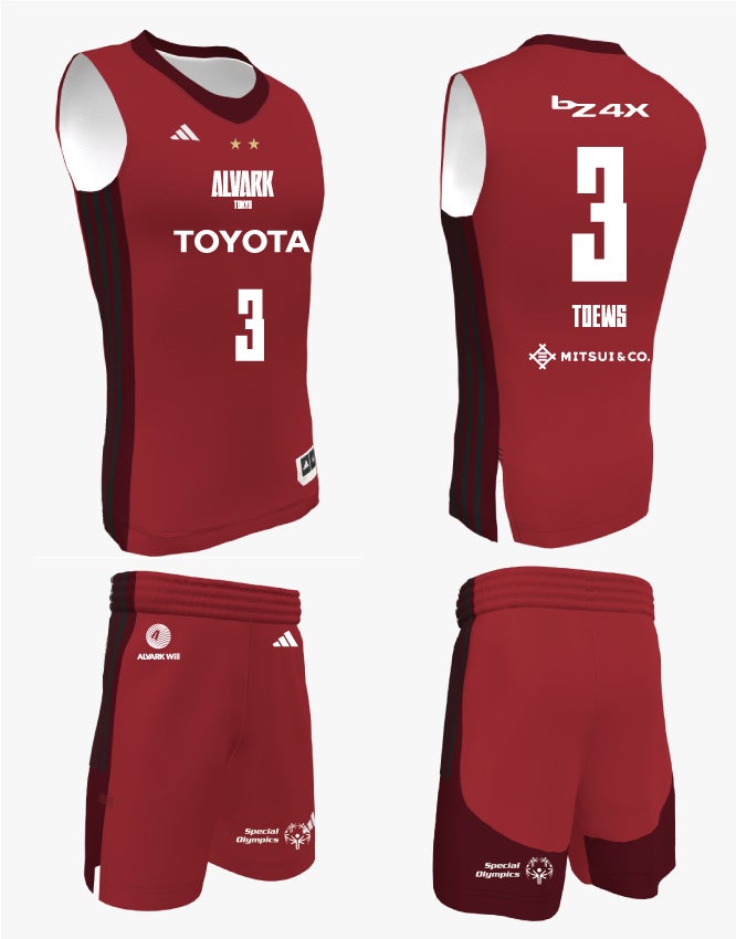 2023-24シーズン 「adidas ALVARK FAN ユニフォーム」デザイン決定の