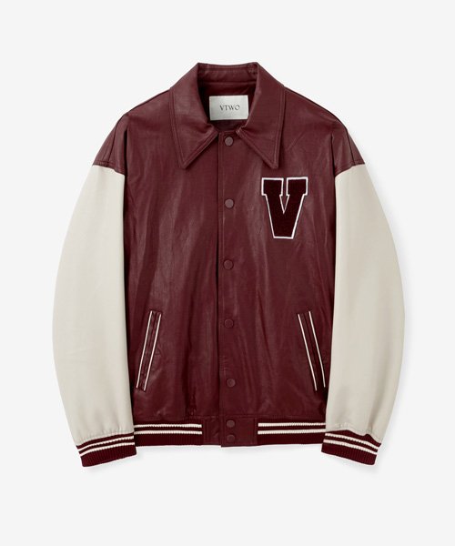 8106-1 VARSITY LEATHER JACKET – ALAND USA