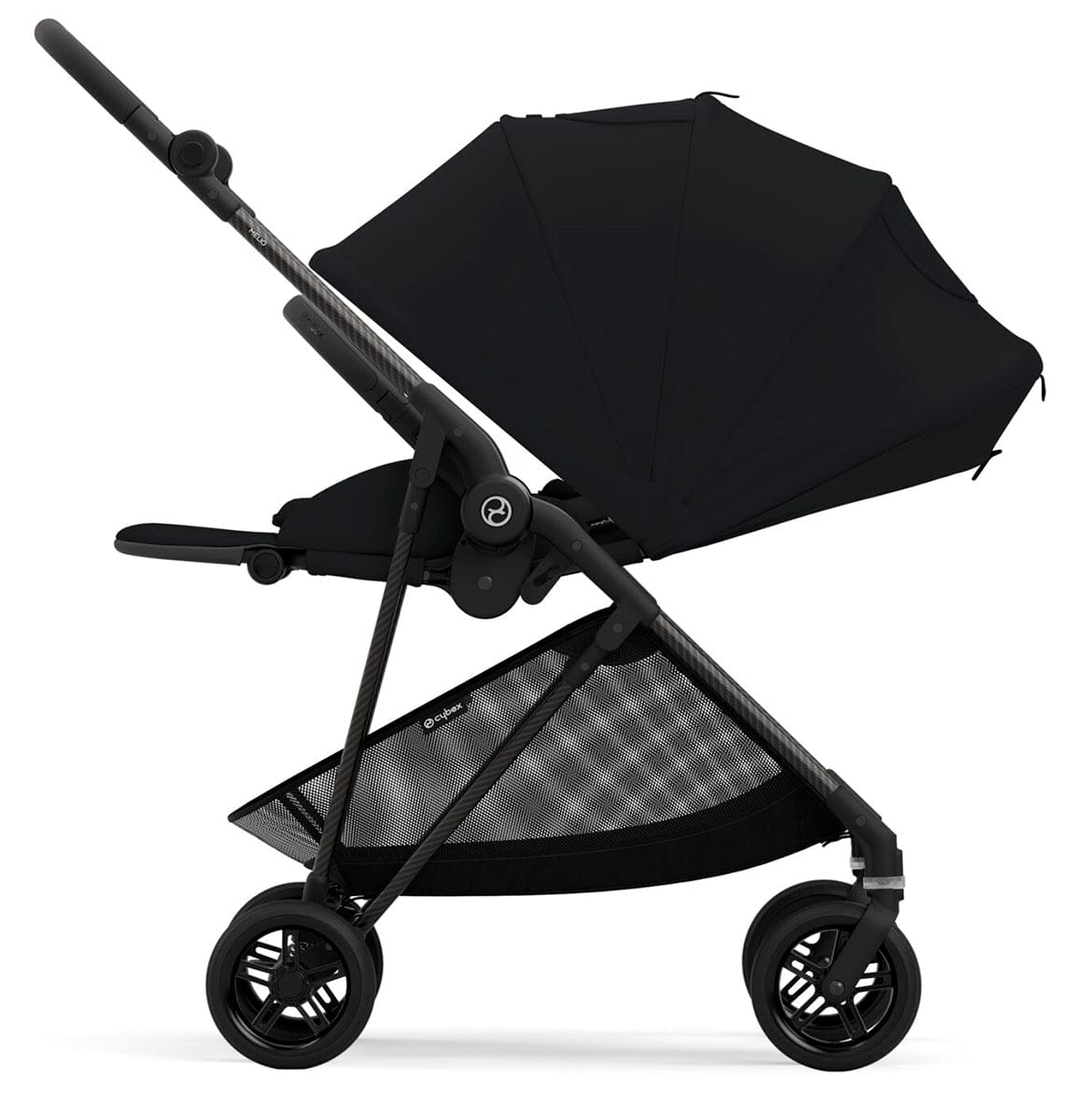 Cybex Melio Carbon 3 Compact Stroller - Moon Black – Albee Baby