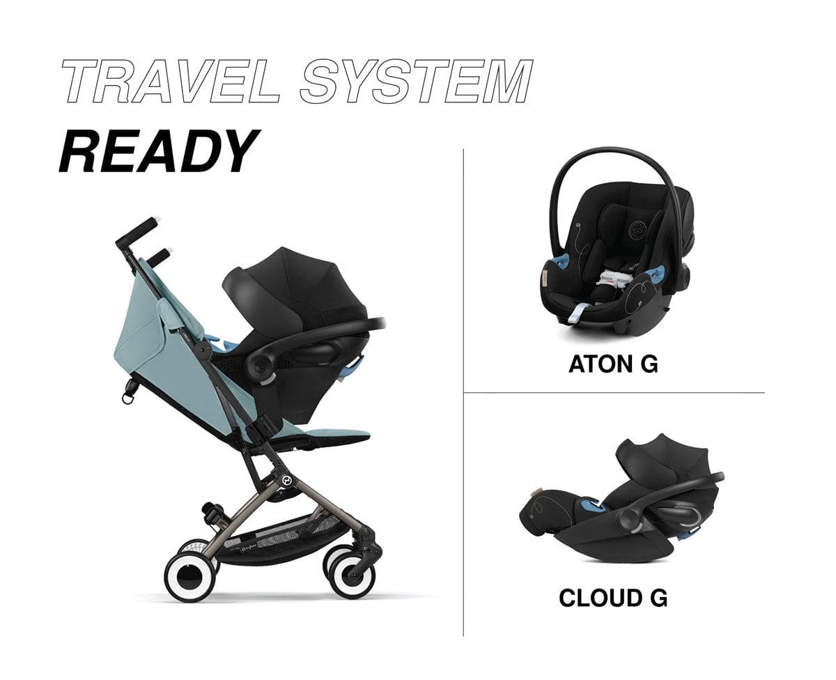 Cybex Libelle 2 Compact Stroller - Stormy Blue – Albee Baby