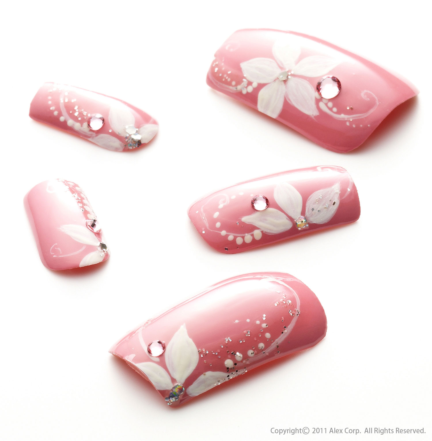 漆ネイルチップ JAPANAIL スターフラワー | 商品から探す | ALEXCIOUS