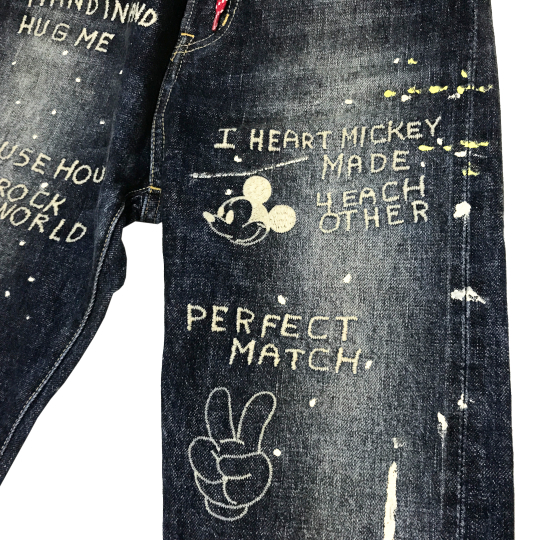 40%OFF】 12oz HOME MADEデニム MICKEY パンツ / DENIM DUNGAREE
