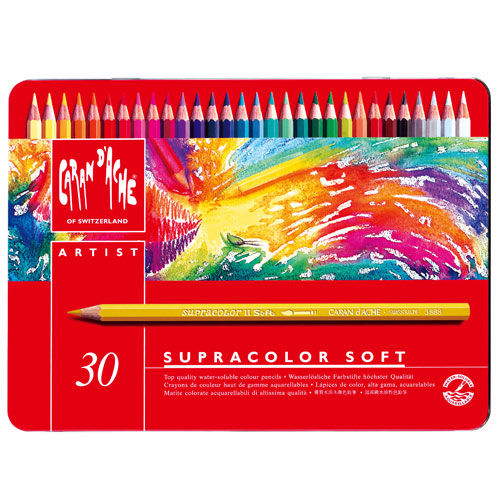 カランダッシュ ネオアート 30色 スイスカラー 水溶性色鉛筆 30色