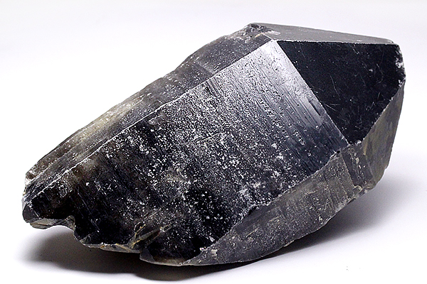 チベット産モリオン原石(台座付き）-053水晶クラスター、天然石ビーズ