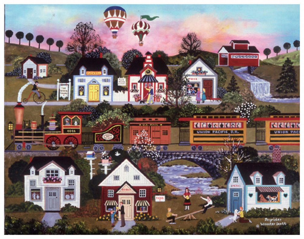 ジェーン・ウースター・スコット 絵画 (版画/ジクレー) Joyride ジョイ