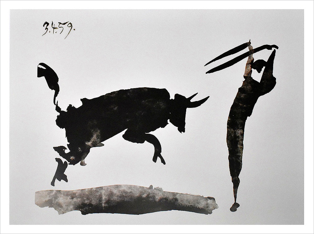 パブロ・ピカソ ポスター toros y toreros(闘牛) P1082|アート