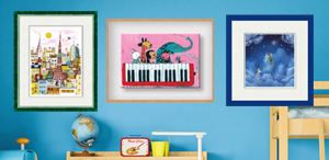 子供部屋・メルヘン(版画）|アート＆フレーム|絵と額縁の専門店