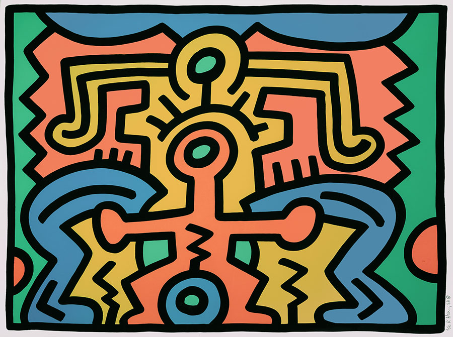 Keith Haring: Arching Lines 人をつなぐアーチ | 中村キース