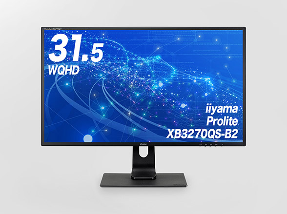 XB3270QS-B2 イイヤマ製 ワイド液晶モニター 31.5型 WQHD対応 RD-4738