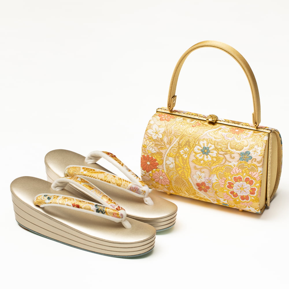 草履バッグセット ≪振袖用≫ 和装小物 さんび 日本製 | arakawa