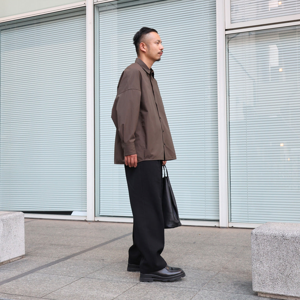 nonnotte(ノノット) - Draping Shirt Type A Clear Heavy Broadcloth