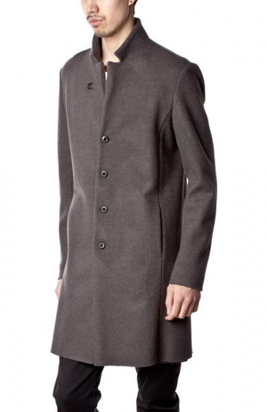 KAZUYUKI KUMAGAI カシミヤ混ストレッチメルトン ロングコート KC52