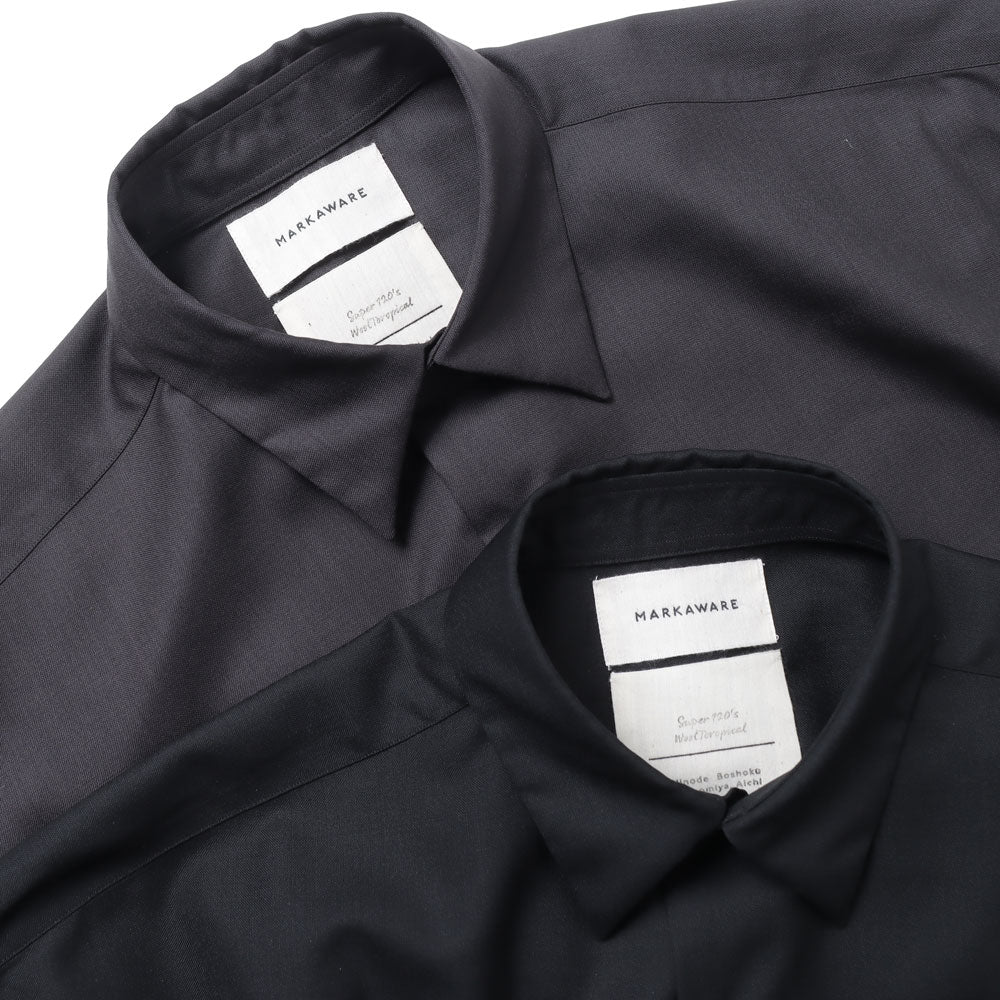 MARKAWARE(マーカウェア) - COMFORT FIT SHIRT SUPER120s WOOL