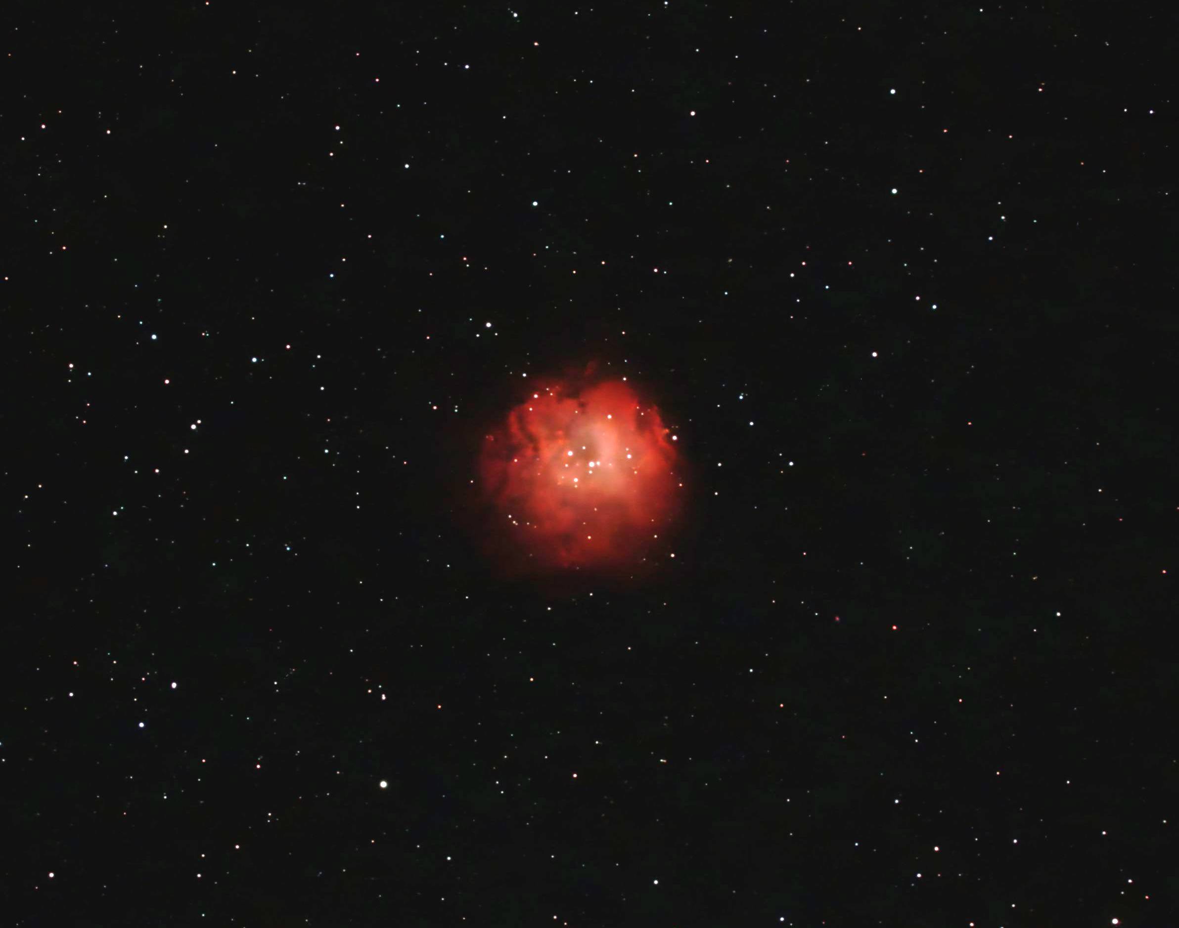 99571: Sh2-212 散光星雲 (NGC1624 散開星団) ペルセウス座 by