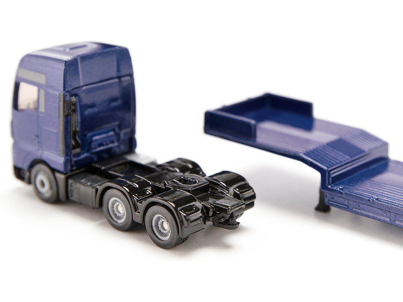 SIKU Super - MAN truck with low loader and JCB wheel loader (SI